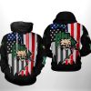 NCAA Ohio Bobcats US Flag Pullover Hoodie