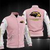 NCAA Southern Miss Golden Eagles Pink White Baseball Jacket