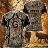 NCAA Georgetown Hoyas Camo Hunting Perfect T-Shirt