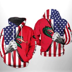 NCAA UAB Blazers US Flag Pullover Hoodie