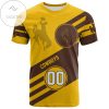 NCAA Wyoming Cowboys Custom Number Sport Style Logo T-Shirt