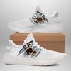 NCAA Wyoming Cowboys White Yeezy Boost Sneakers
