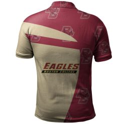 Alternative view of NCAA Boston College Eagles Custom Text Special Style Polo Shirt