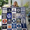 NCAA Georgetown Hoyas Quilt Blanket V1