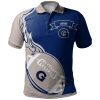 NCAA Georgetown Hoyas Flame Ball Polo Shirt