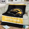 NCAA Southern Miss Golden Eagles Custom Name Fleece Blanket