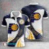 NBA Indiana Pacers Blue White Polo Shirt
