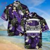 NCAA Northwestern Wildcats Summer Tropical Pattern Hawaiian Shirt