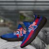 NCAA Louisiana Tech Bulldogs Blue Red Yeezy Boost Sneakers