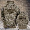 NCAA SMU Mustangs Camo Style Pullover Hoodie