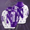 NCAA Northwestern Wildcats Logo Pullover Hoodie