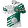 NCAA Ohio Bobcats Custom Number Sport Style Logo Polo Shirt