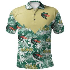 NCAA UAB Blazers Tropical Seamless Polo Shirt