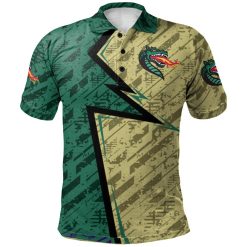NCAA UAB Blazers Custom Text Number Abstract Pattern Sport Polo Shirt