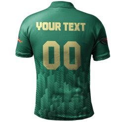 Alternative view of NCAA UAB Blazers Custom Text Number Logo Sport Ombre Polo Shirt