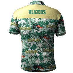 Alternative view of NCAA UAB Blazers Tropical Seamless Polo Shirt