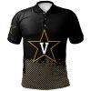 NCAA Vanderbilt Commodores Net Grunge Pattern Polo Shirt