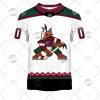 NHL Arizona Coyotes Custom Name Number 2022 Away Jersey T-Shirt