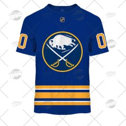 NHL Buffalo Sabres Custom Name Number 2022 Home Jersey T-Shirt