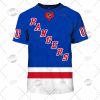 NHL Pittsburgh Penguins Custom Name Number Blue 2022 Home Jersey T-Shirt