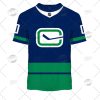 NHL Vancouver Canucks Custom Name Number 2022 Alternate Jersey T-Shirt