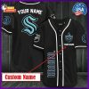 NHL Seattle Kraken Custom Name Gift For Fans Baseball Jersey