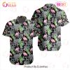 NHL Los Angeles Kings Tropical Flowers Flamingoes Hawaiian Shirt