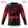 NHL Carolina Hurricanes Custom Name Number 2023 Stadium Series Jersey Sweatshirt