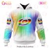 NHL Carolina Hurricanes Custom Name Number LGBT Pride Month Pullover Hoodie