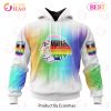 NHL Chicago Blackhawks Custom Name Number LGBT Pride Month Pullover Hoodie