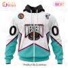 NHL Colorado Avalanche Custom Name Number All-Star 2023 Wester Conference Jersey Zip Up Hoodie