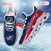 NHL Columbus Blue Jackets Custom Name New Trending Max Soul Shoes