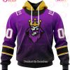 NHL Los Angeles Kings Custom Name Number Special Retro Gradient Design Jersey Pullover Hoodie