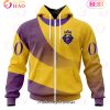 NHL Los Angeles Kings Custom Name Number Specialized Retro Concepts Jersey Zip Up Hoodie