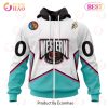 NHL Nashville Predators Custom Name Number All-Star Western Conference Jersey Zip Up Hoodie