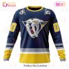 NHL Nashville Predators Custom Name Number Special Reverse Retro Redesign Jersey Sweatshirt