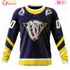 NHL Nashville Predators Custom Name Number Specialized Retro Concepts Jersey Sweatshirt