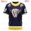NHL Nashville Predators Custom Name Number Specialized Retro Concepts Jersey T-Shirt