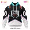 NHL New Jersey Devils Custom Name Number All-Star Eastern Conference Jersey Zip Up Hoodie