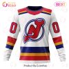 NHL New Jersey Devils Custom Name Number 2022 Reverse Retro Jersey Sweatshirt