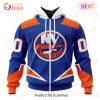 NHL New York Islanders Custom Name Number Special Reverse Retro Redesign Jersey Zip Up Hoodie