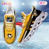NHL Pittsburgh Penguins Custom Name 2023 Gift For Fans Max Soul Shoes