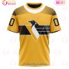 NHL Pittsburgh Penguins Custom Name Number Specialized Retro Concepts Jersey T-Shirt