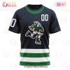 NHL Vancouver Canucks Custom Name Number 2022 Reverse Retro Jersey T-Shirt