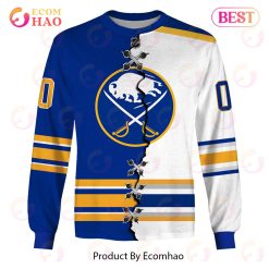 NHL Buffalo Sabres Custom Name Number 2023 Mix Jersey Sweatshirt