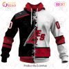 NHL Carolina Hurricanes Custom Name Number 2023 Mix Jersey Zip Up Hoodie