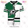 NHL Dallas Stars Custom Name Number 2023 Mix Jersey T-Shirt