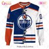 NHL Edmonton Oilers Custom Name Number 2023 Mix Jerey Sweatshirt