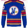 NHL New Jersey Devils Custom Name Number Vintage Kansas City Scouts Home Jersey Sweatshirt