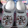 NHL Los Angeles Kings Custom Name Broken Wall Crocs